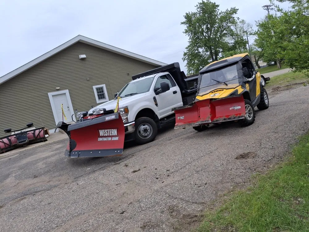 Expert lawn mowing service in Iron Mountain, MI - SC And Sons