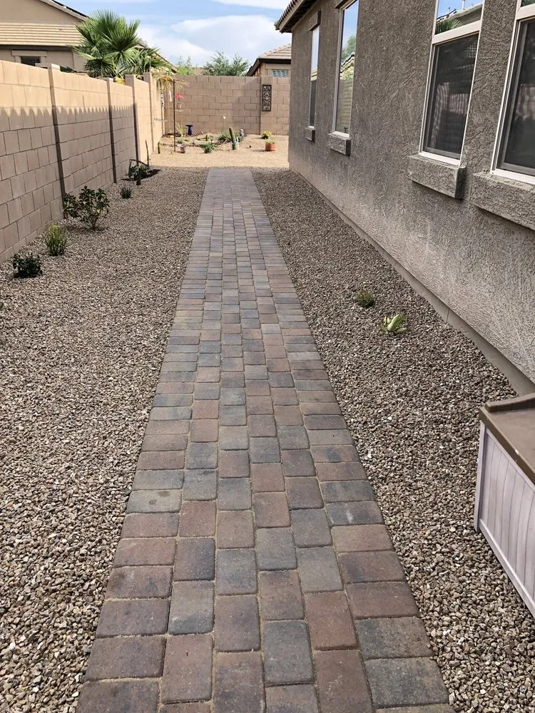 Custom lawn care service in Florence, AZ by S&C Landscape