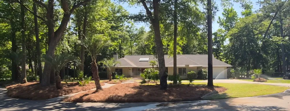 Top-rated lawn mowing service for residential properties in Bluffton, SC by SC Landscaping and Design