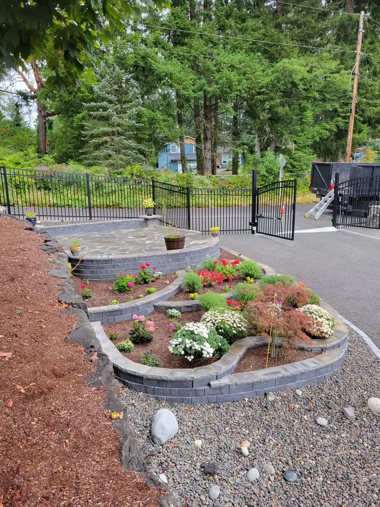 Custom outdoor landscaping in Bremerton, WA by SC Landscaping and Tree Service