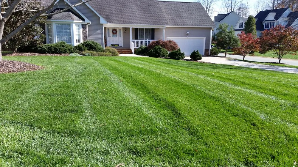Custom garden landscaping in Elon, NC by SC Lawn Care