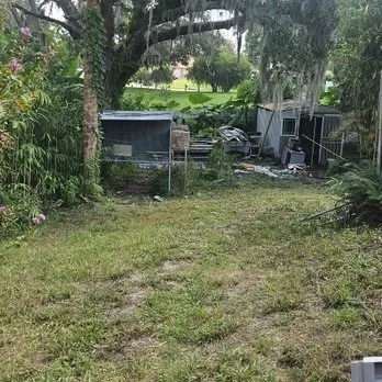 Custom outdoor landscaping with custom design in Edgewater, FL by Scalora Landscaping