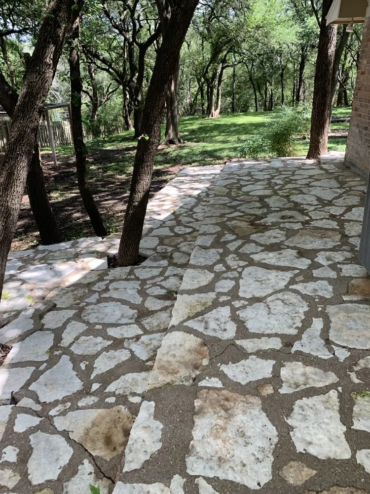 Professional garden landscaping with custom design across Temple, TX - Scalpel Lawn Service