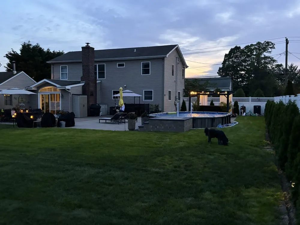 Professional outdoor landscaping for homes across West Babylon, NY - Scanapico Bros Landscaping