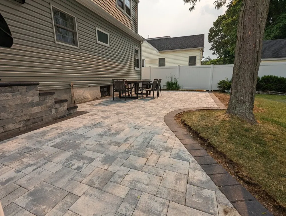 Local landscape design for homes in West Babylon, NY by Scanapico Bros Landscaping