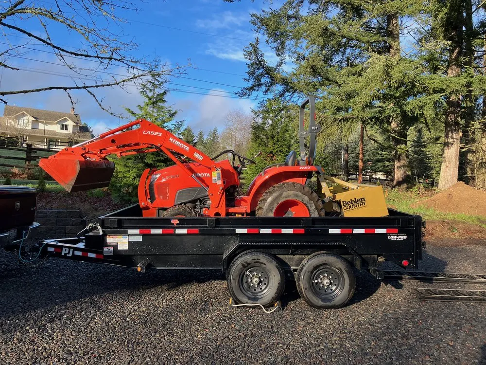Professional residential landscaping for homes across Poulsbo, WA - Scandia Tractor, Landscaping and Importing