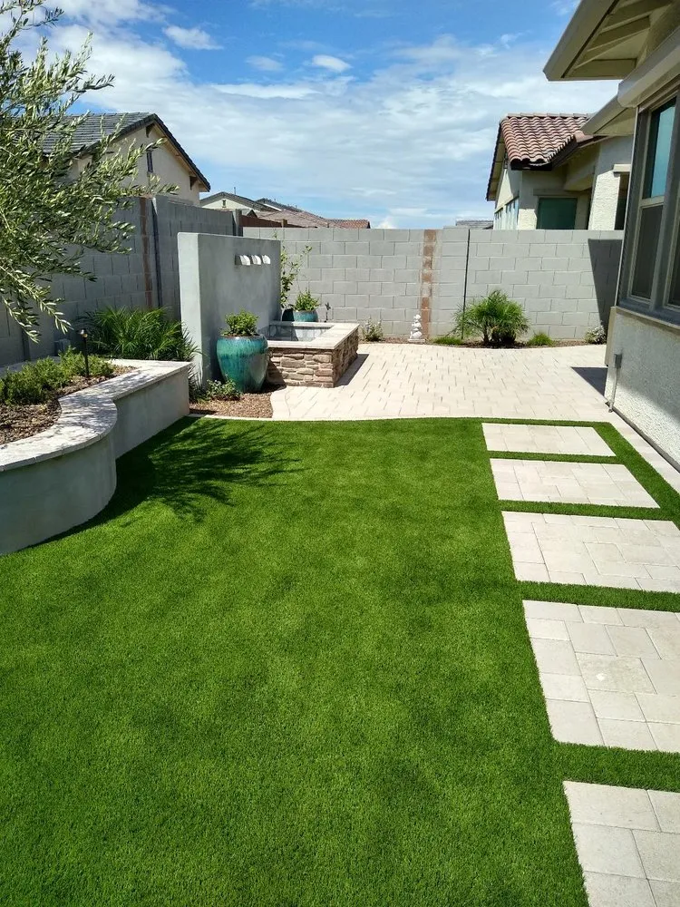 Expert lawn mowing service for beautiful yards across Gilbert, AZ - Scape Tech Landscape & Design