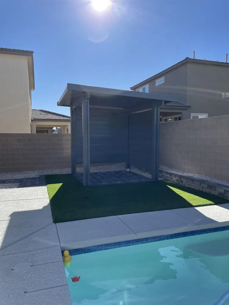 Affordable garden landscaping for homes in North Las Vegas, NV by Scapes and Stones