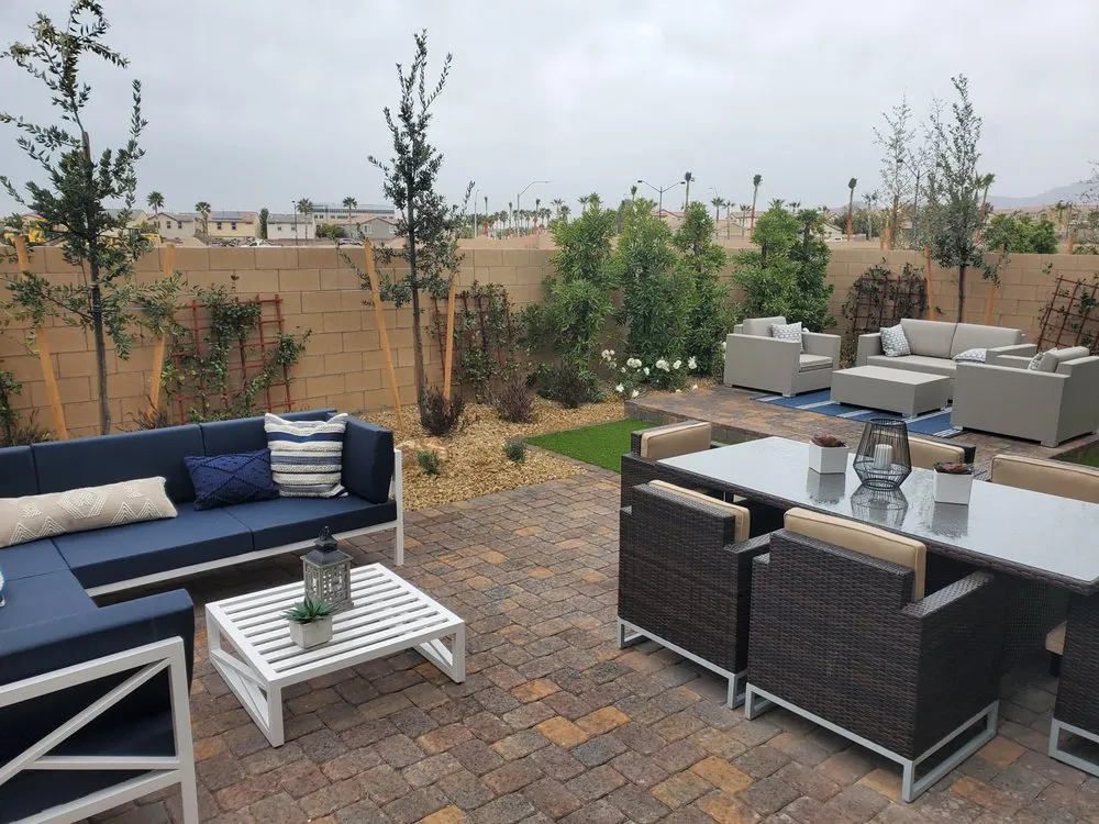 Trusted garden landscaping for year-round maintenance in North Las Vegas, NV by Scapes and Stones