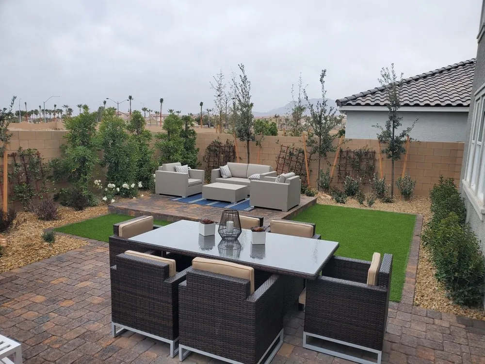 Trusted lawn care service for residential properties across North Las Vegas, NV - Scapes and Stones