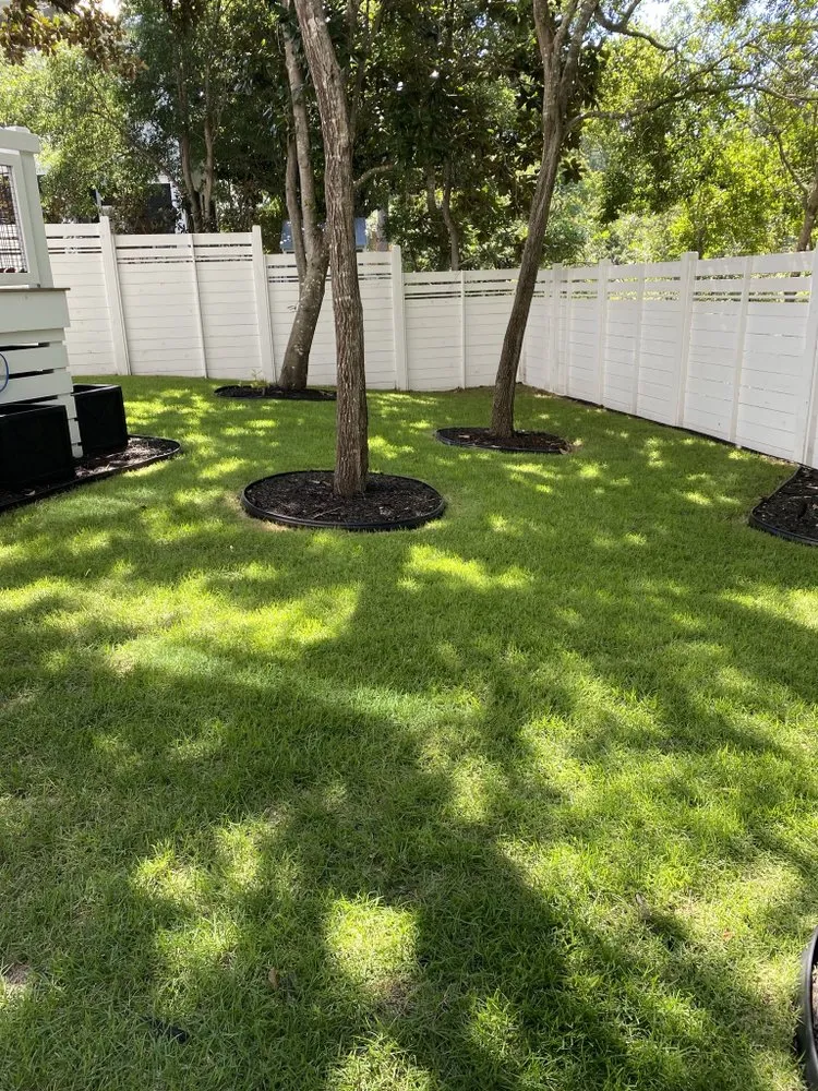 Custom garden landscaping for residential properties in Santa Rosa Beach, FL by Scapes By Scali