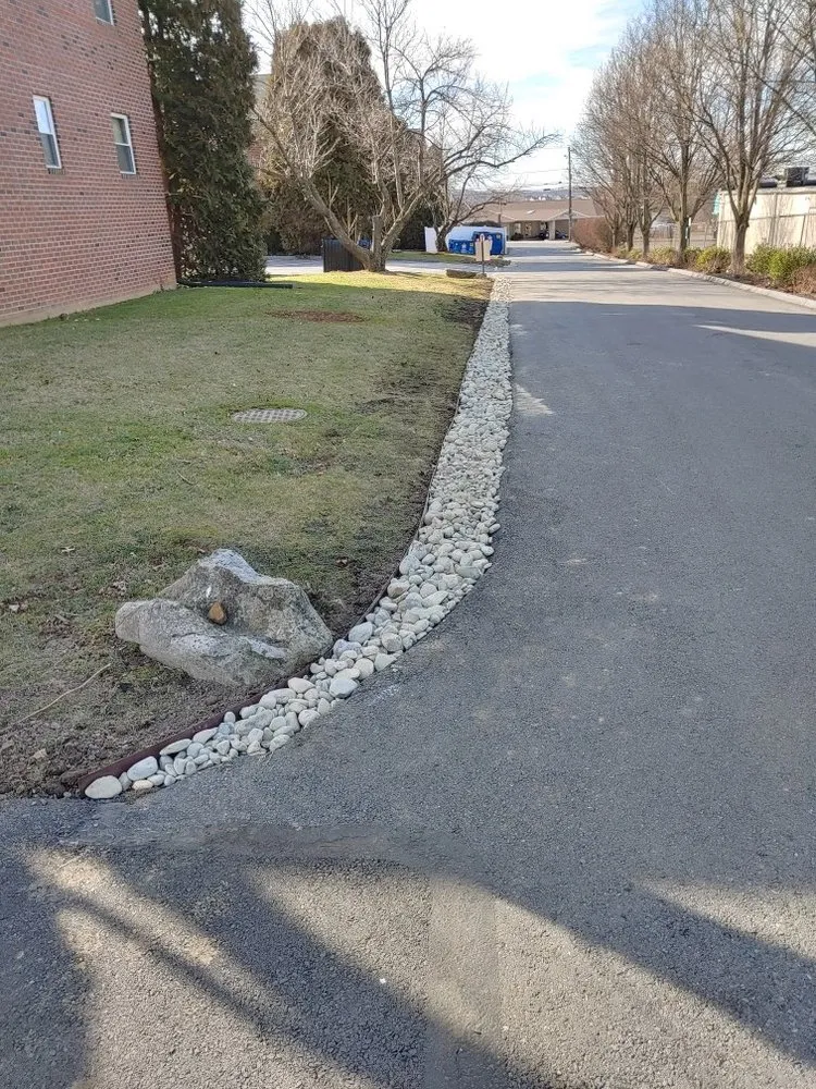 Custom lawn mowing service for beautiful yards in Allentown, PA by Scapes Design