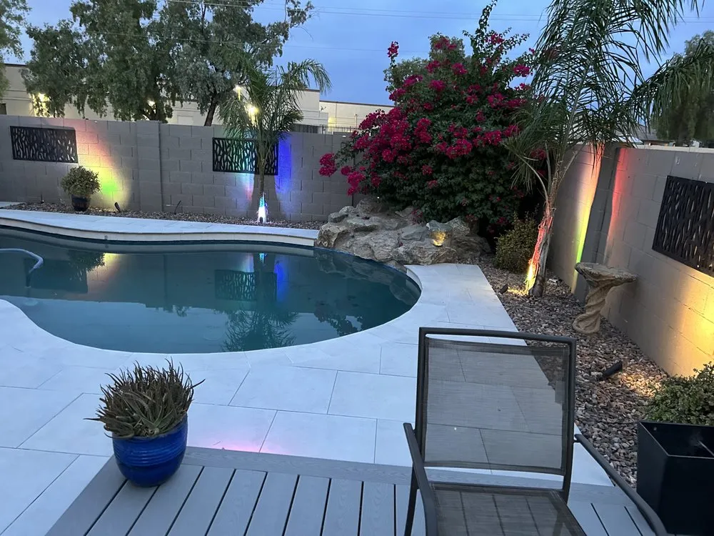 Custom yard cleanup service in Phoenix, AZ by Scapes Nation