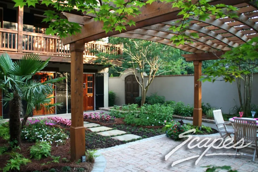 Top-rated landscape design with custom design in Roswell, GA by Scapes