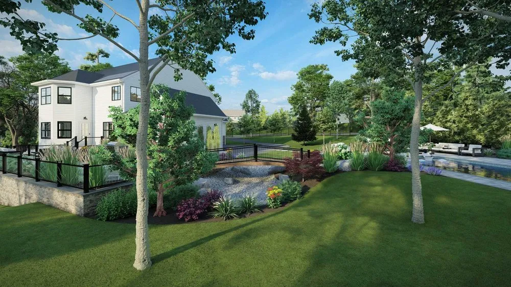 Local outdoor landscaping in Glen Mills, PA by ScapeWorx Landscape Design & Maintenance