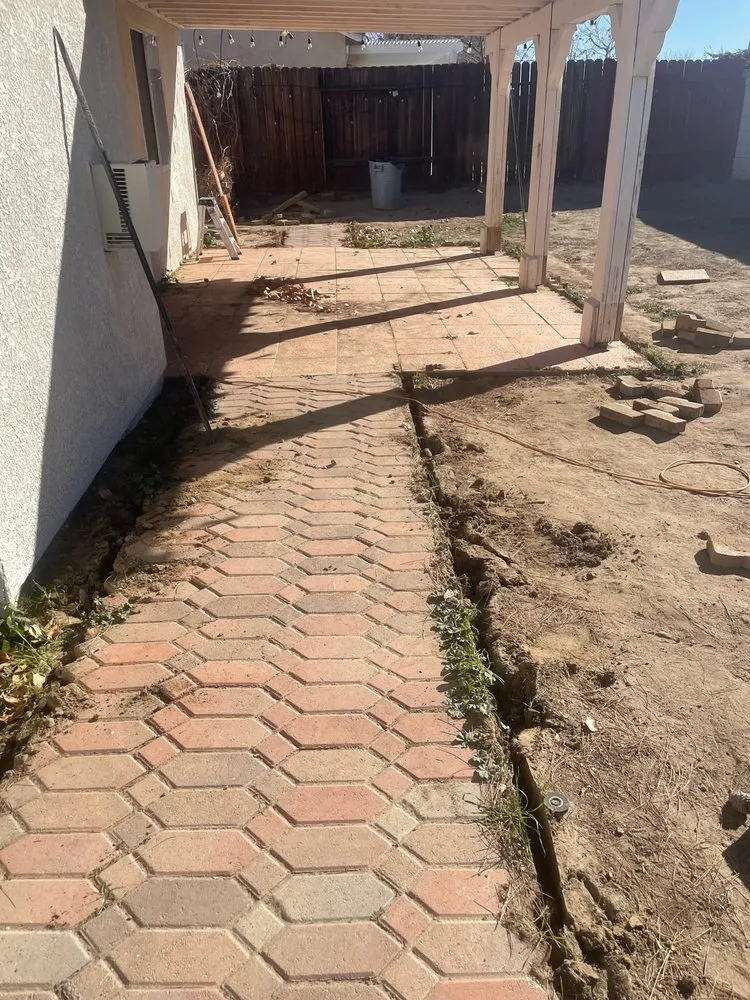 Custom yard cleanup service for outdoor upgrades in Palmdale, CA by Scapezone landscape solutions