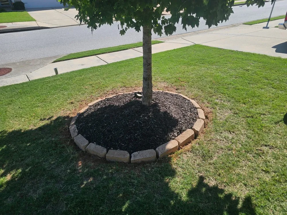 Professional landscape design for residential properties in Pendergrass, GA by Scarborough Lawn Care