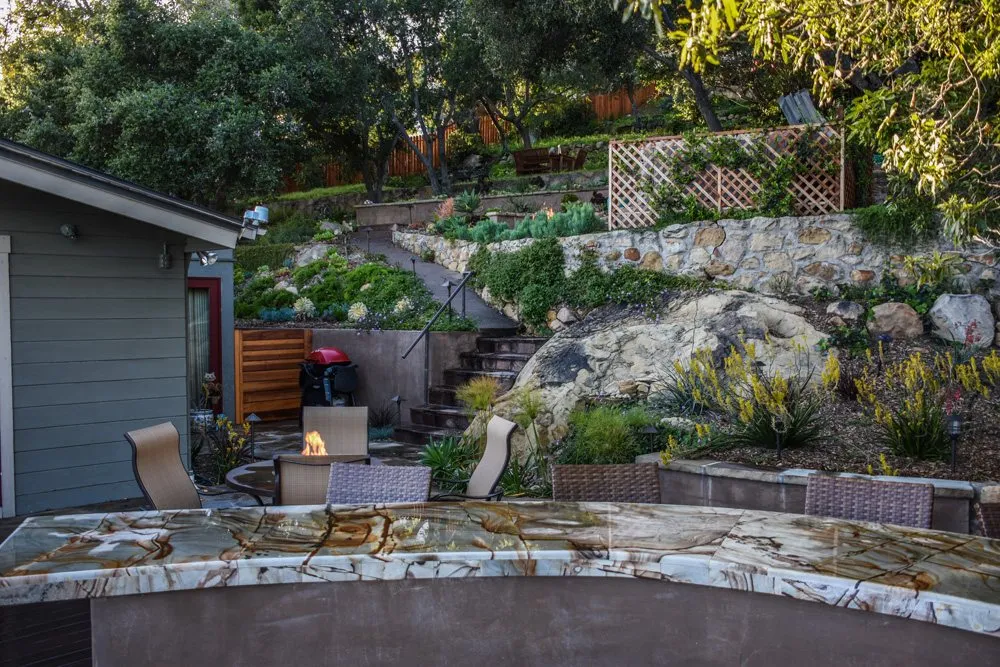 Professional outdoor landscaping in Santa Barbara, CA - Scarlett's Landscape