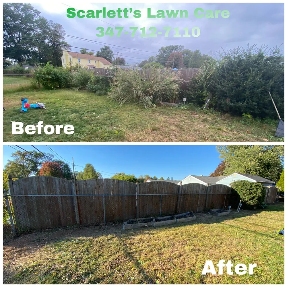 Reliable yard cleanup service for residential properties in Warminster, PA by Scarlett’s Lawn Care