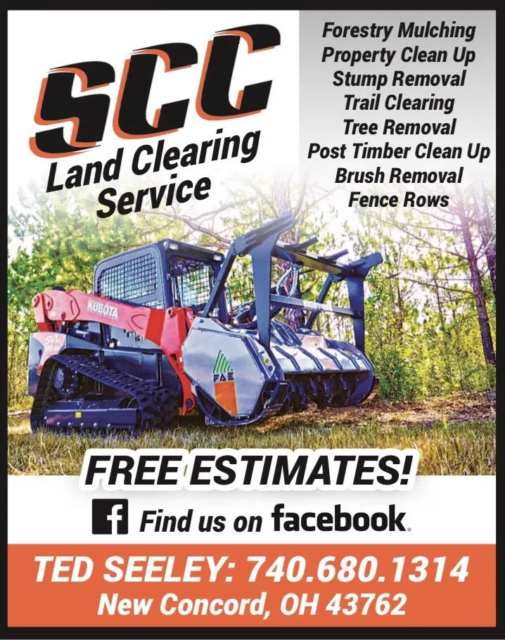Expert garden landscaping in New Concord, OH by SCC Land Clearing