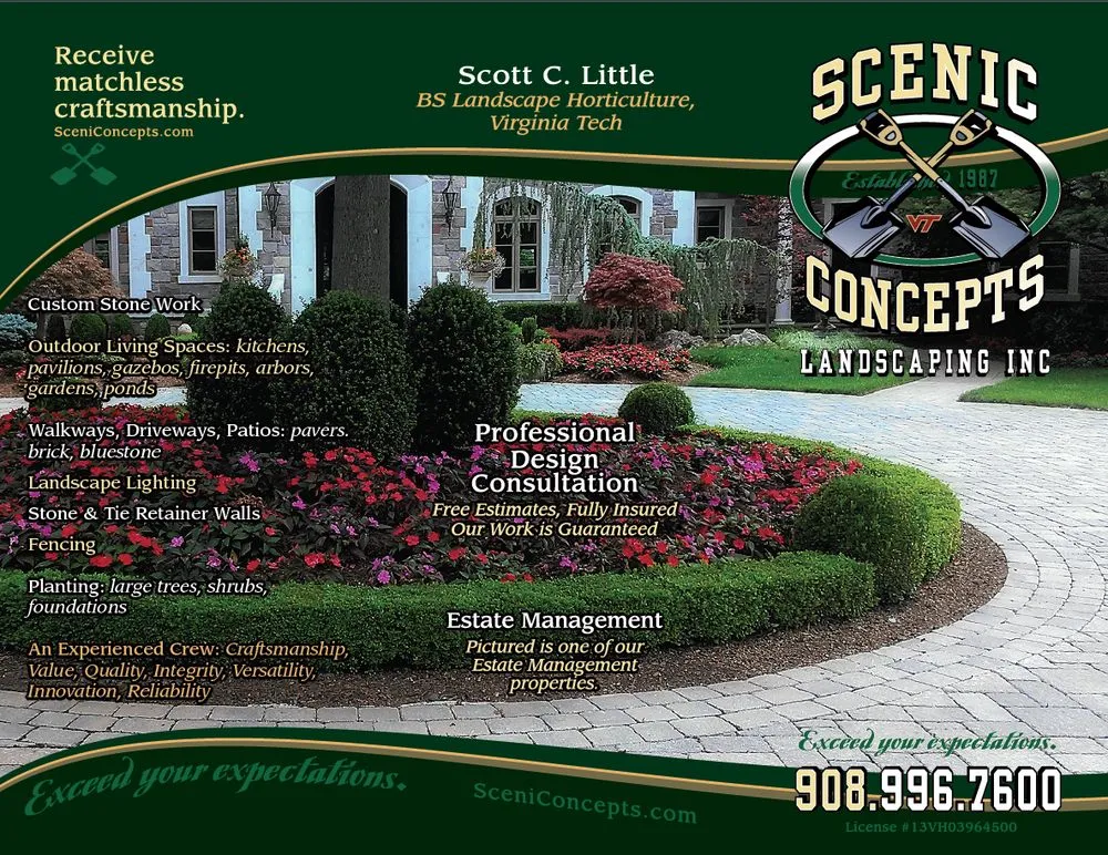 Reliable yard maintenance for homes across Stockton, NJ - Scenic Concepts Landscaping