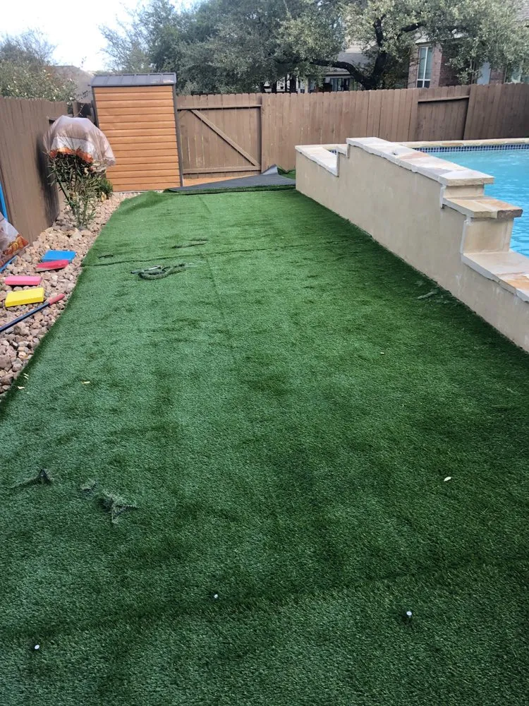 Expert landscape installation in San Antonio, TX - Scenic Elegance Landscaping