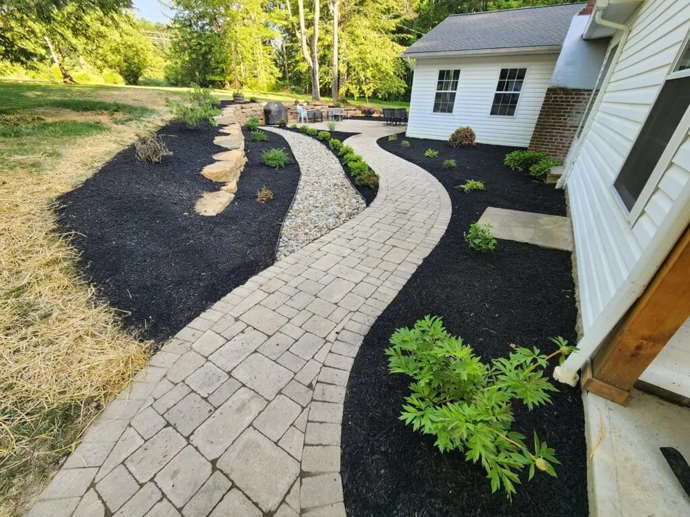 Custom landscape design in Kirtland, OH by Scenic-FX Landscape Construction