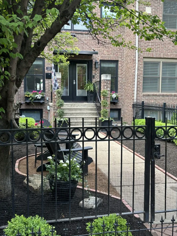 Affordable garden landscaping with custom design in Indianapolis, IN by Scenic Green