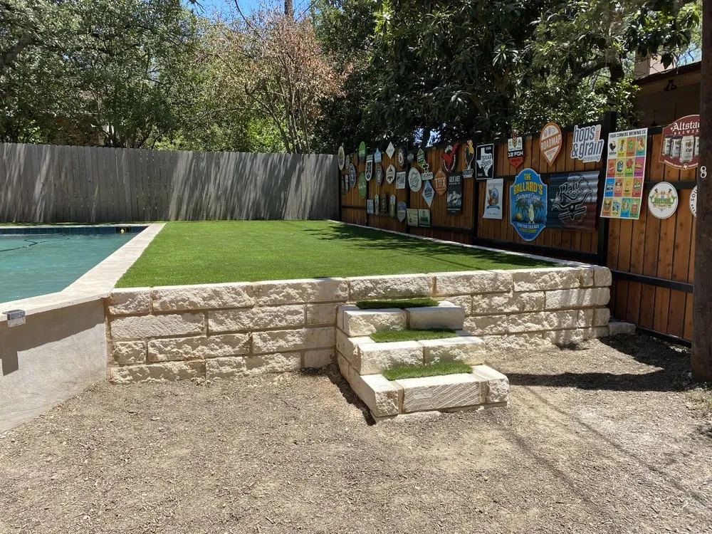 Affordable outdoor landscaping in Boerne, TX by Scenic Green Landscaping