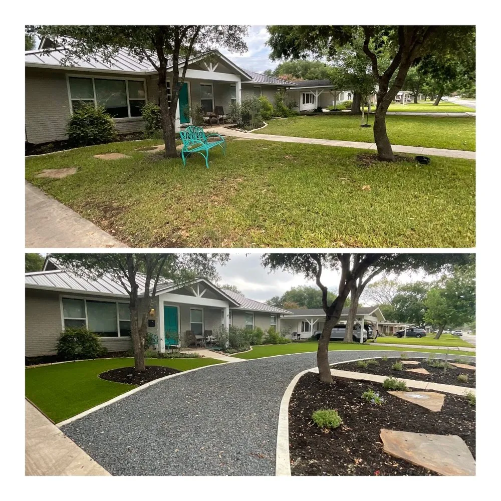 Professional residential landscaping near you in Boerne, TX by Scenic Green Landscaping