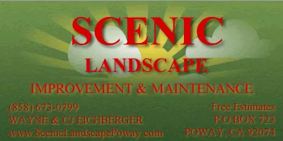Professional garden landscaping for outdoor upgrades across Poway, CA - Scenic Landscape