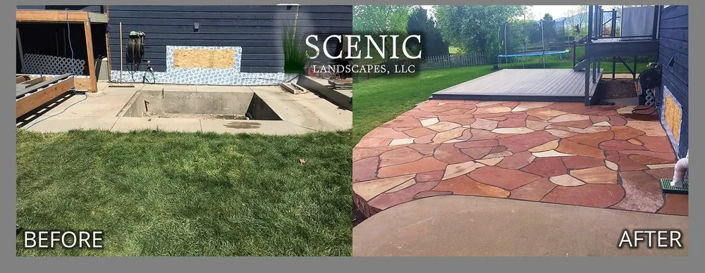 Custom outdoor landscaping for year-round maintenance in Westminster, CO by Scenic Landscapes, LLC