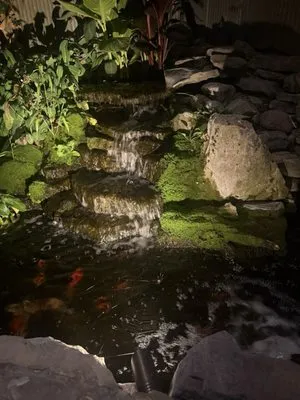 Scenic Landscapes Water Garden Nursery Logo