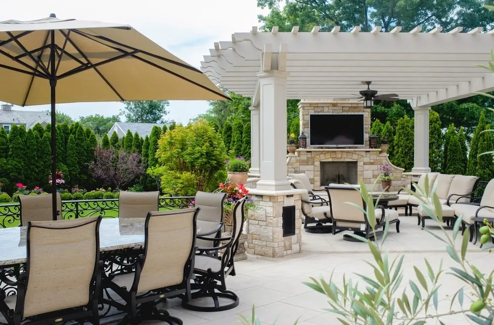 Reliable yard maintenance with custom design in Haskell, NJ by Scenic Landscaping
