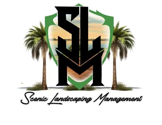 Scenic Landscaping Management Logo