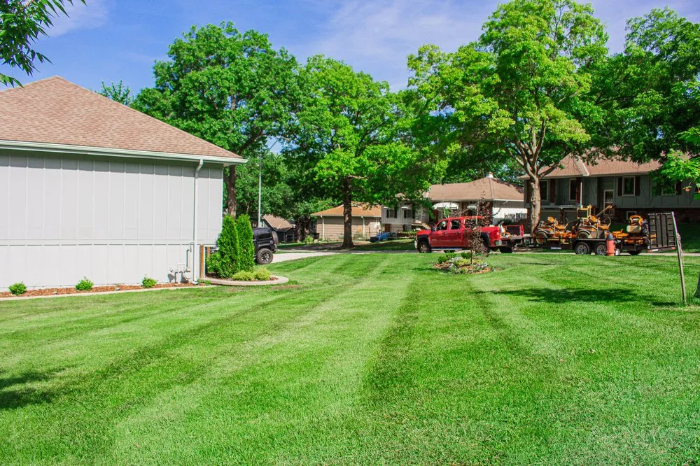 Professional landscape installation for outdoor upgrades in Grandview, MO by Scenic Lawns & Hardscapes