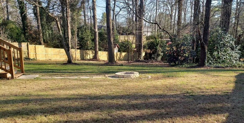 Custom yard cleanup service for beautiful yards across Dacula, GA - Scenic Lawns & Outdoor Services
