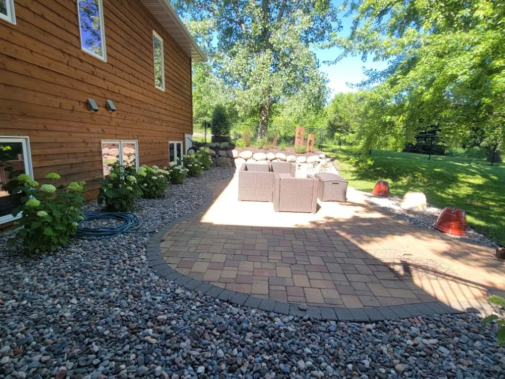 Custom garden landscaping in Independence, MN by Scenic Outdoor Solutions