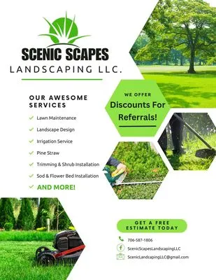 Scenic Scapes Landscaping Logo