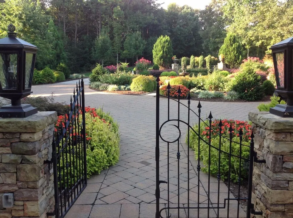 Professional garden landscaping for homes across Conover, NC - Scenic View Landscapes