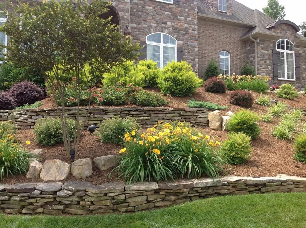 Custom residential landscaping near you in Conover, NC by Scenic View Landscapes