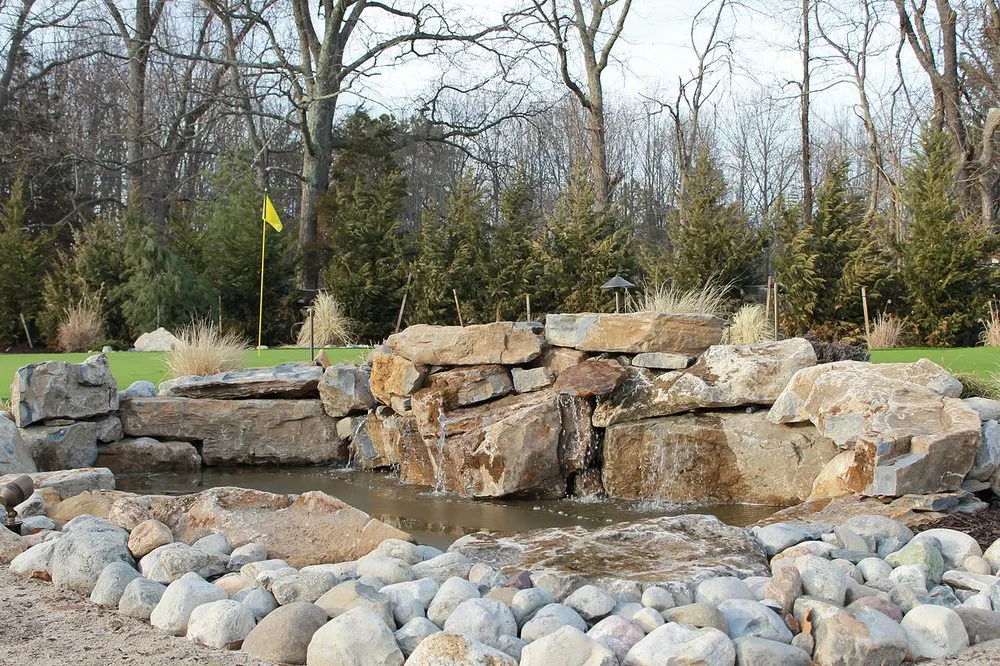 Professional garden landscaping for residential properties in Keyport, NJ by Scenic View Landscaping