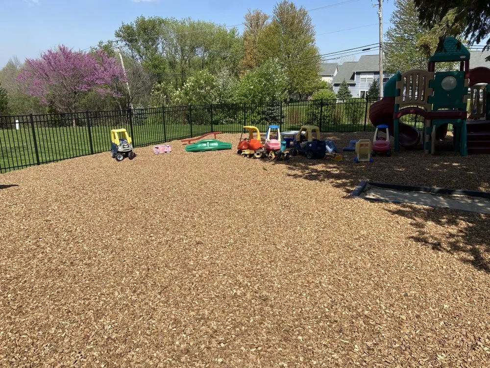 Custom landscape installation for outdoor upgrades in Village of Lakewood, IL by Scenic View Landscaping