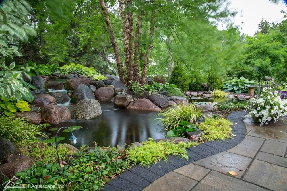 Custom yard maintenance in Springfield, IL - Scenic Water Gardens