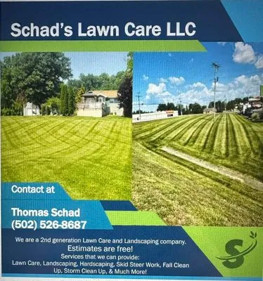 Schad's Lawn Care Logo