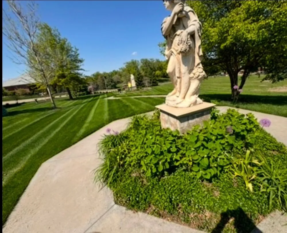 Custom landscaping services for year-round maintenance across Springfield, NE - ScharpScapes