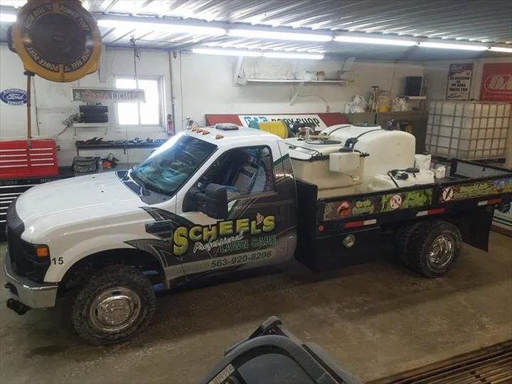 Top-rated lawn care service for homes in Fairbank, IA by Scheel's Professional Lawn Care