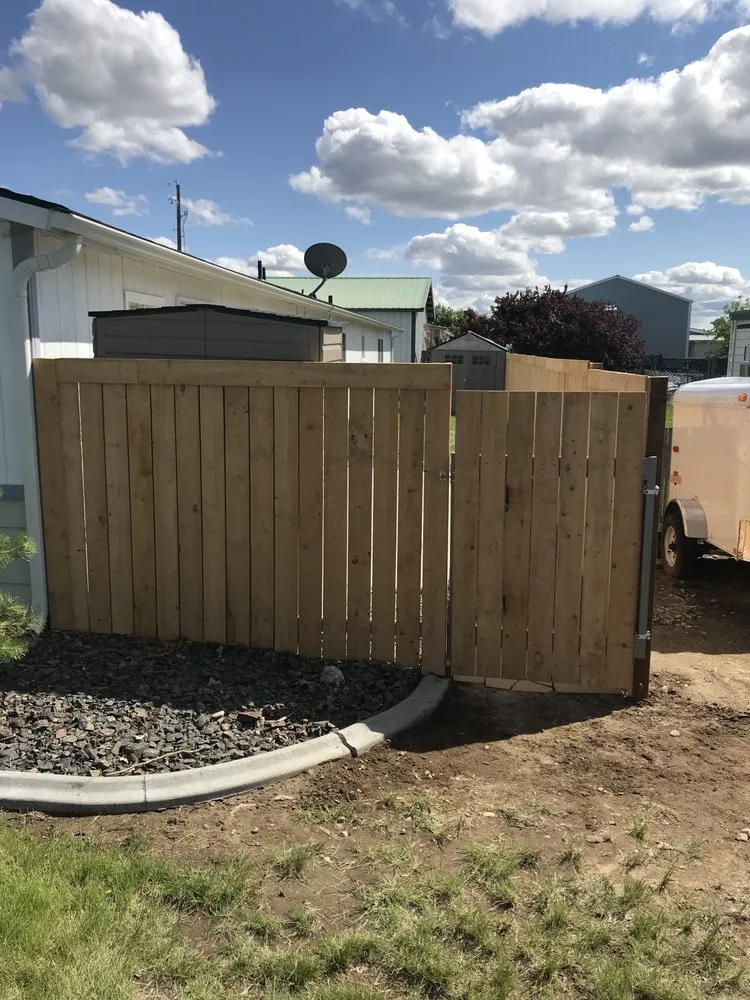 Custom residential landscaping for residential properties in Ephrata, WA by Scheib's Lawn Care and Services