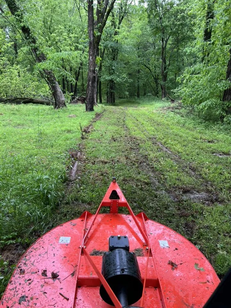 Custom garden landscaping in Spring Hill, TN by Schemey's Got a Tractor