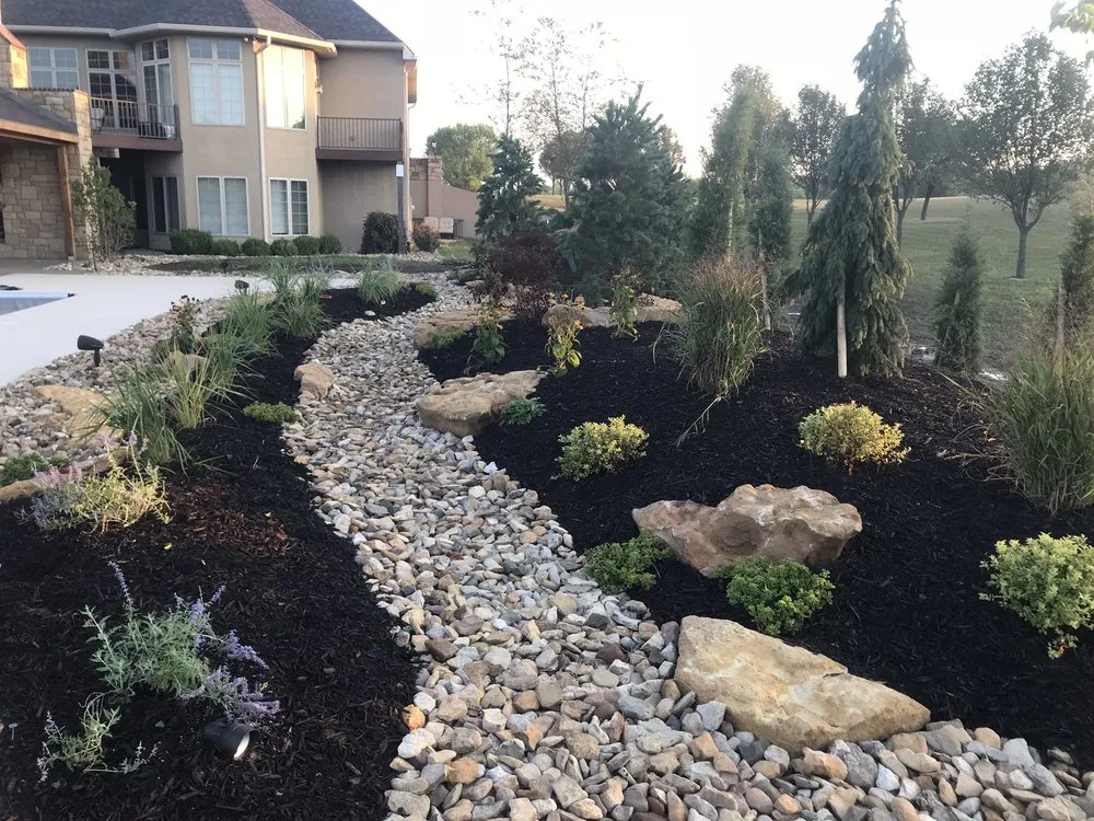 Affordable landscape installation for outdoor upgrades in Lawrence, KS by Schendel Lawn & Landscape